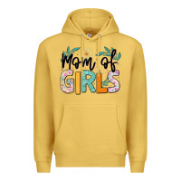 Antique Gold mom of girls Premium Hoodie - JahusDesignShop