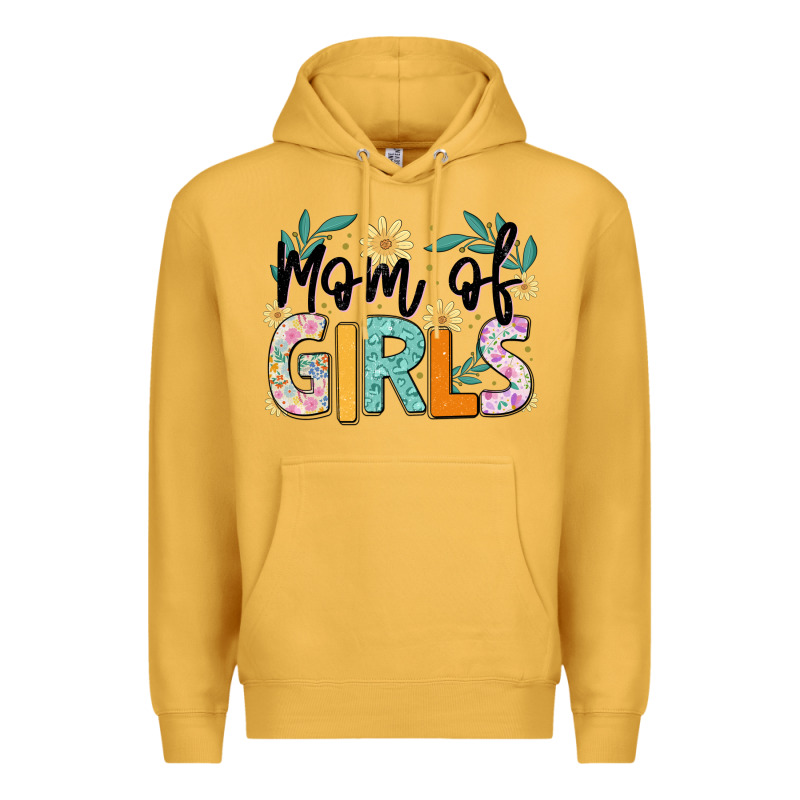 Mom Of Girls Premium Hoodie by JahusDesignShop | Teevron