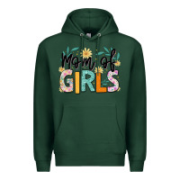 Sports Green mom of girls Premium Hoodie - JahusDesignShop