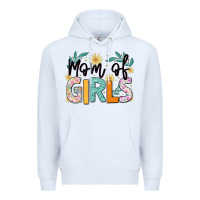 White mom of girls Premium Hoodie - JahusDesignShop