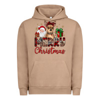 Pigment Burro merry christmas chihuahua Urban Hoodie - JahusDesignShop