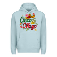 Blue Mist cinco de mayo Premium Hoodie - JahusDesignShop