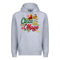 Heather Grey cinco de mayo Premium Hoodie - JahusDesignShop
