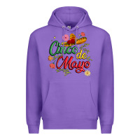 Purple cinco de mayo Premium Hoodie - JahusDesignShop