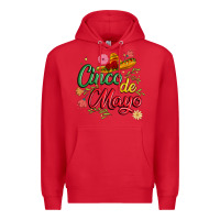 Red cinco de mayo Premium Hoodie - JahusDesignShop