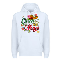 White cinco de mayo Premium Hoodie - JahusDesignShop