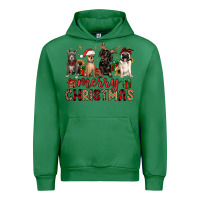 Emerald merry christmas chihuahua pitbull pug dachshund Urban Hoodie - JahusDesignShop