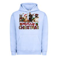Pigment Grape Ice merry christmas chihuahua pitbull pug dachshund Urban Hoodie - JahusDesignShop