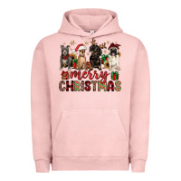 Merry Christmas Chihuahua Pitbull Pug Dachshund Urban Hoodie | Teevron