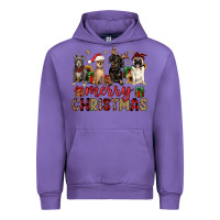 Tulip merry christmas chihuahua pitbull pug dachshund Urban Hoodie - JahusDesignShop