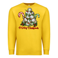 Lemon Merry Christmas Volleyball Premium Sweatshirt - RanaPortraitStore