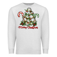 Oatmeal Heather Merry Christmas Volleyball Premium Sweatshirt - RanaPortraitStore