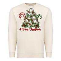 Sandshell Merry Christmas Volleyball Premium Sweatshirt - RanaPortraitStore