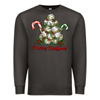 Smoke Merry Christmas Volleyball Premium Sweatshirt - RanaPortraitStore