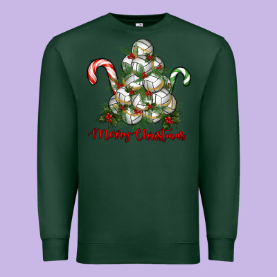 Premium Sweatshirt Merry Christmas Volleyball
