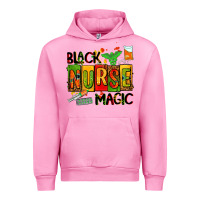 Fuchsia Pink black nurse magic Urban Hoodie - AdoDesignShop