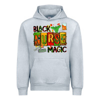Heather Grey black nurse magic Urban Hoodie - AdoDesignShop