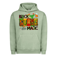 Pigment Oil Green black nurse magic Urban Hoodie - AdoDesignShop