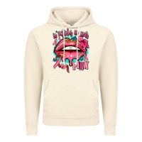 Vintage Artic in october we wear pink  lips Vintage Hoodie - AdoDesignShop