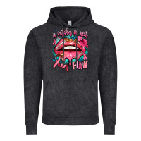 Vintage Black in october we wear pink  lips Vintage Hoodie - AdoDesignShop
