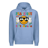 Colony Blue peace out 2024 1st grade Premium Hoodie - JahusDesignShop
