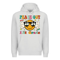 Dove Grey peace out 2024 1st grade Premium Hoodie - JahusDesignShop
