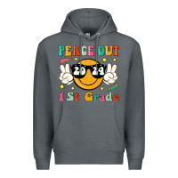 Rock peace out 2024 1st grade Premium Hoodie - JahusDesignShop