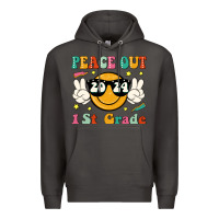 Smoke peace out 2024 1st grade Premium Hoodie - JahusDesignShop
