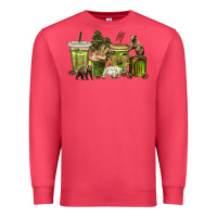 Cardinal bear coffee cups Premium Sweatshirt - texasbilliewilder