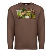 Chestnut bear coffee cups Premium Sweatshirt - texasbilliewilder
