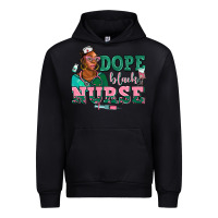 Black afro  nurse dope black Urban Hoodie - AdoDesignShop