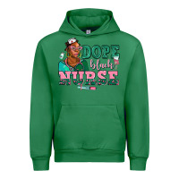 Emerald afro  nurse dope black Urban Hoodie - AdoDesignShop