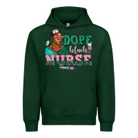 Foreset Green afro  nurse dope black Urban Hoodie - AdoDesignShop