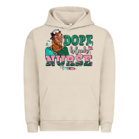 Pigment French Oak afro  nurse dope black Urban Hoodie - AdoDesignShop