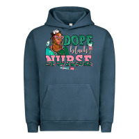 Pigment Midnight Navy afro  nurse dope black Urban Hoodie - AdoDesignShop