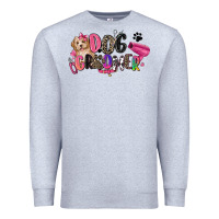Heather Grey dog groomer Premium Sweatshirt - Zillion Design Studio
