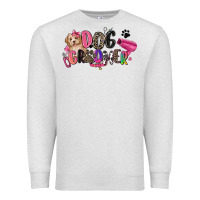 Oatmeal Heather dog groomer Premium Sweatshirt - Zillion Design Studio