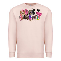 Pale Pink dog groomer Premium Sweatshirt - Zillion Design Studio