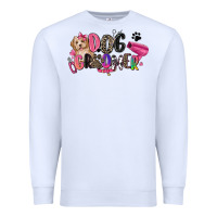 White dog groomer Premium Sweatshirt - Zillion Design Studio