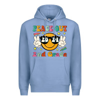 Colony Blue peace out 2024 2nd grade Premium Hoodie - JahusDesignShop