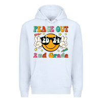 White peace out 2024 2nd grade Premium Hoodie - JahusDesignShop