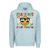 Blue Mist peace out 2024 2nd grade Premium Hoodie - JahusDesignShop