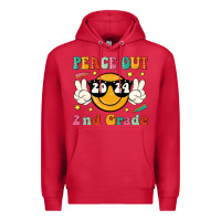 Cardinal peace out 2024 2nd grade Premium Hoodie - JahusDesignShop