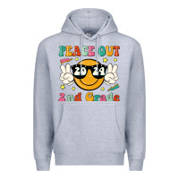 Heather Grey peace out 2024 2nd grade Premium Hoodie - JahusDesignShop