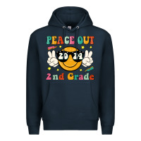 Navy peace out 2024 2nd grade Premium Hoodie - JahusDesignShop