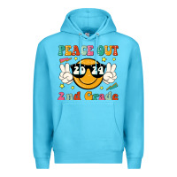 Ocean Blue peace out 2024 2nd grade Premium Hoodie - JahusDesignShop
