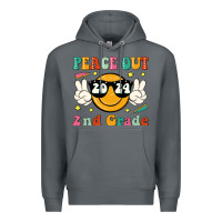 Rock peace out 2024 2nd grade Premium Hoodie - JahusDesignShop