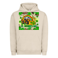 Pigment French Oak i dig st patrick s day Urban Hoodie - JahusDesignShop