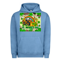 Pigment Pebble Blue i dig st patrick s day Urban Hoodie - JahusDesignShop