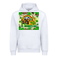 White i dig st patrick s day Urban Hoodie - JahusDesignShop